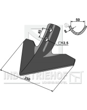 101.8048 Gęsiostopka 250mm 101.8048.97