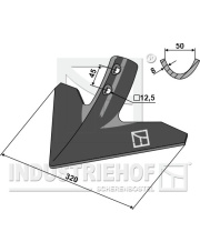 101.8054 Gęsiostopka 320mm 101.8054.97