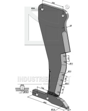 101.8086 Ząb z stopą - prawy 101.8086.97