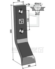 101.ANG-01 Redlica kultywatora 101.ANG-01.97