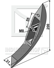 101.BOM-01 Stopka redlicy 101.BOM-01.97