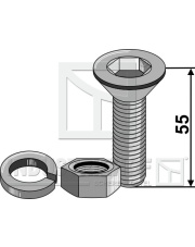 101.BUL-64 Śruba z gniazdem sześciokątnym - M12x1,75 101.BUL-64.97