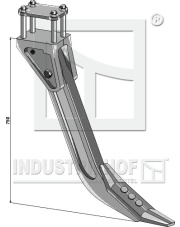 101.CHEESEL Ząb Chisel  - kpl. 101.CHEESEL.97