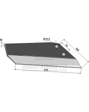 101.DAL-01R Lemiesz skrzydełkowy - prawy 101.DAL-01R.97