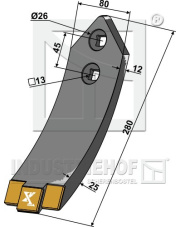 101.EXT-1023 Dziób redlicy - Węglik 101.EXT-1023.97