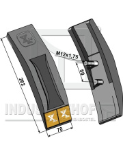 101.EXT-1069 Dziób redlicy - Węglik 101.EXT-1069.97