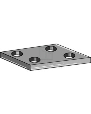 101.G.80-3 Płytka mocująca, prosta 101.G.80-3.97
