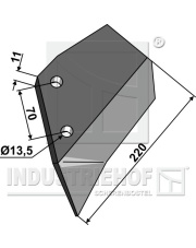 101.IND-2022L Lemiesz skrzydełkowy - lewy 101.IND-2022L.97