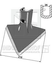 101.IND-207 Redlica do kultywatorów trójbelkowych 101.IND-207.97