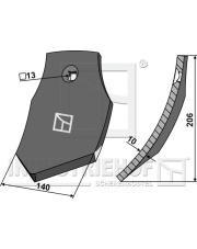 101.IND-2499 Dziób redlicy 101.IND-2499.97