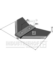 101.IND-2529 Redlica skrzydełkowa 300mm 101.IND-2529.97