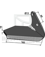 101.IND-684-R Lemiesz skrzydełkowy  - prawy 101.IND-684-R.97