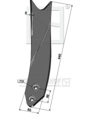 101.IND-686-R Ścinacz listwowy - prawy 101.IND-686-R.97