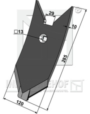 101.IND-731 Dziób redlicy 101.IND-731.97