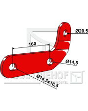 101.IND-803L Uchwyt lewy - Delta Flex 101.IND-803L.97