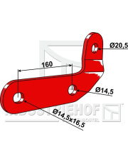 101.IND-803R Uchwyt prawy - Delta Flex 101.IND-803R.97