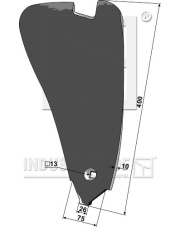 101.IND-804R Odkładnica boczna prawa - Delta Flex 101.IND-804R.97