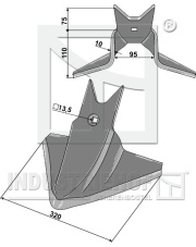 101.IND-989 Redlica skrzydełkowa 101.IND-989.97