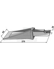 101.IND-D1 Dziób redlicy 101.IND-D1.97