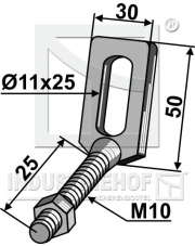 101.IND-D4 Śruba  zabezpieczająca 101.IND-D4.97