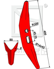 101.JER-02 Redlica kultywotora 400mm 101.JER-02.97