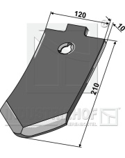 101.KER-01 Dziób redlicy 101.KER-01.97