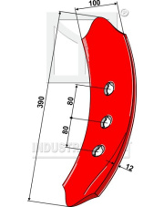 101.LAN-05L Dziób redlicy - lewy 101.LAN-05L.97