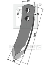 101.POT-06 Dziób redlicy 101.POT-06.97