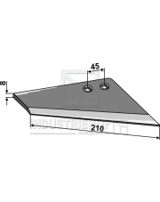 101.RAB-10R Lemiesz skrzydełkowy - prawy 101.RAB-10R.97