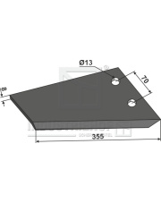 101.UNI-54R Lemiesz skrzydełkowy  - prawy 101.UNI-54R.97