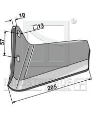101.VAD-11L Lemiesz skrzydełkowy - lewy INDUSTRIEHOF 101.VAD-11L.97
