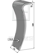 101.VAD-17 Osłona grządzieli środkowa 101.VAD-17.97