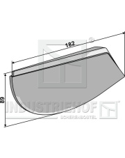 101-VO-023 Dziób redlicy do wtryskiwacza gnojowicy 101-VO-023.97