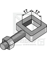 1100-17 Mocowanie zęba brony 1100-17.97