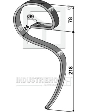 2.J58 Ząb sprężynowy 2.J58.97