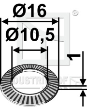 30.009-S Podkładka blokująca 30.009-S.97