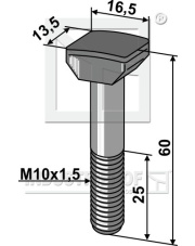 30.022 Śruba młoteczkowa 30.022.97
