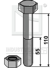 30-101-010 Śruba - M20 x 2,5 - 8.8 30-101-010.97