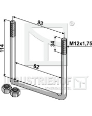30-101-17 Jarzemko - M12x1,75 30-101-17.97