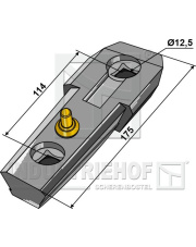 410-QCA-5060 Uchwyt komplet  - seria 410, wersja ciężka 410-QCA-5060.97