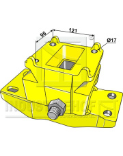 64145 Mocowanie do zębów 64145.97