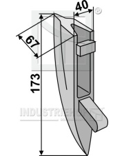 G22270397 Klin redlicy wysiewającej INDUSTRIEHOF G22270397.01