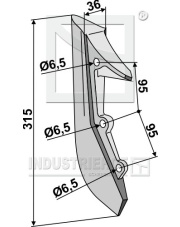 99.NO-03 Redlica siewnika z końcówką metalową 99.NO-03.97