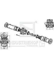 31-0037 Łożysko kpl. do wału czworokątnego 40x40 31-0037.97