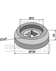 31-0037N Kołnierz wewnętrzny O138 31-0037N.97