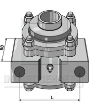 31-0037T Obudowa łożyska, kpl. bez kołnierza 31-0037T.97