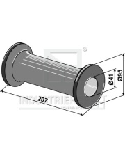 31-0086 Złączka do wału czworokątnego 28x28 31-0086.97