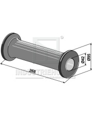 31-0087 Złączka do wału czworokątnego 28x28 31-0087.97