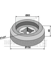 31-0088A Kołnierz zewnętrzny O158 31-0088A.97