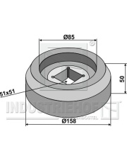 31-0089A Kołnierz zewnętrzny O158 31-0089A.97